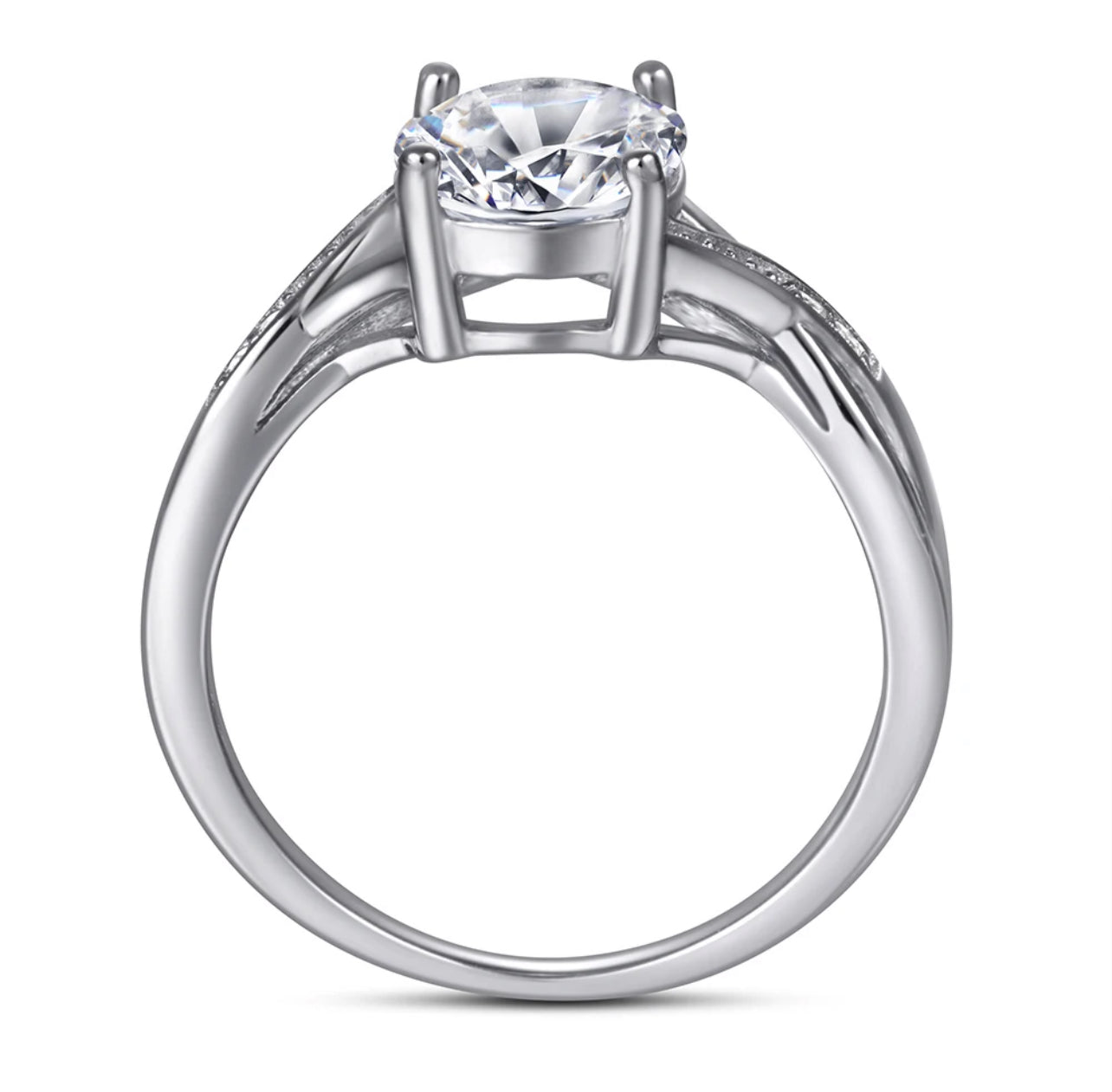 Sofia Sterling Silver 925 Engagement Ring