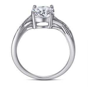 Sofia Sterling Silver 925 Engagement Ring
