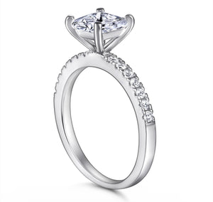 Daniela Sterling Silver Engagement Ring