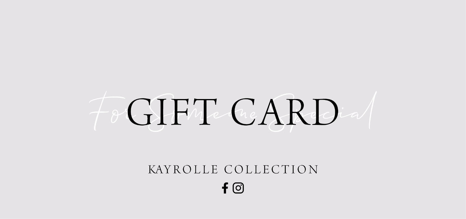 Kay Special Gift Card