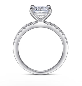 Daniela Sterling Silver Engagement Ring