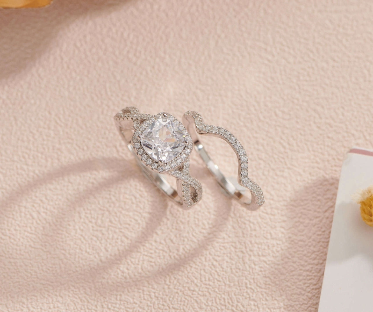 Eloise Double Layer Sterling Silver 925 Set