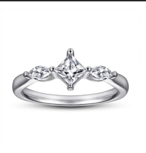 Sancha Sterling Silver 925 Engagement Ring