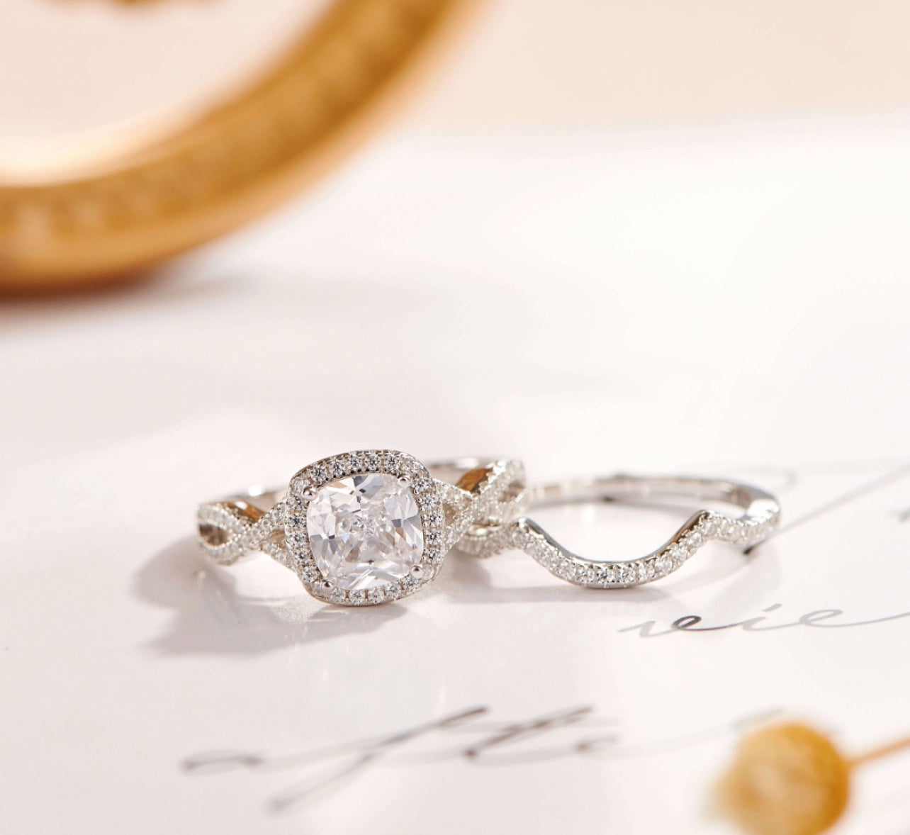 Eloise Double Layer Sterling Silver 925 Set