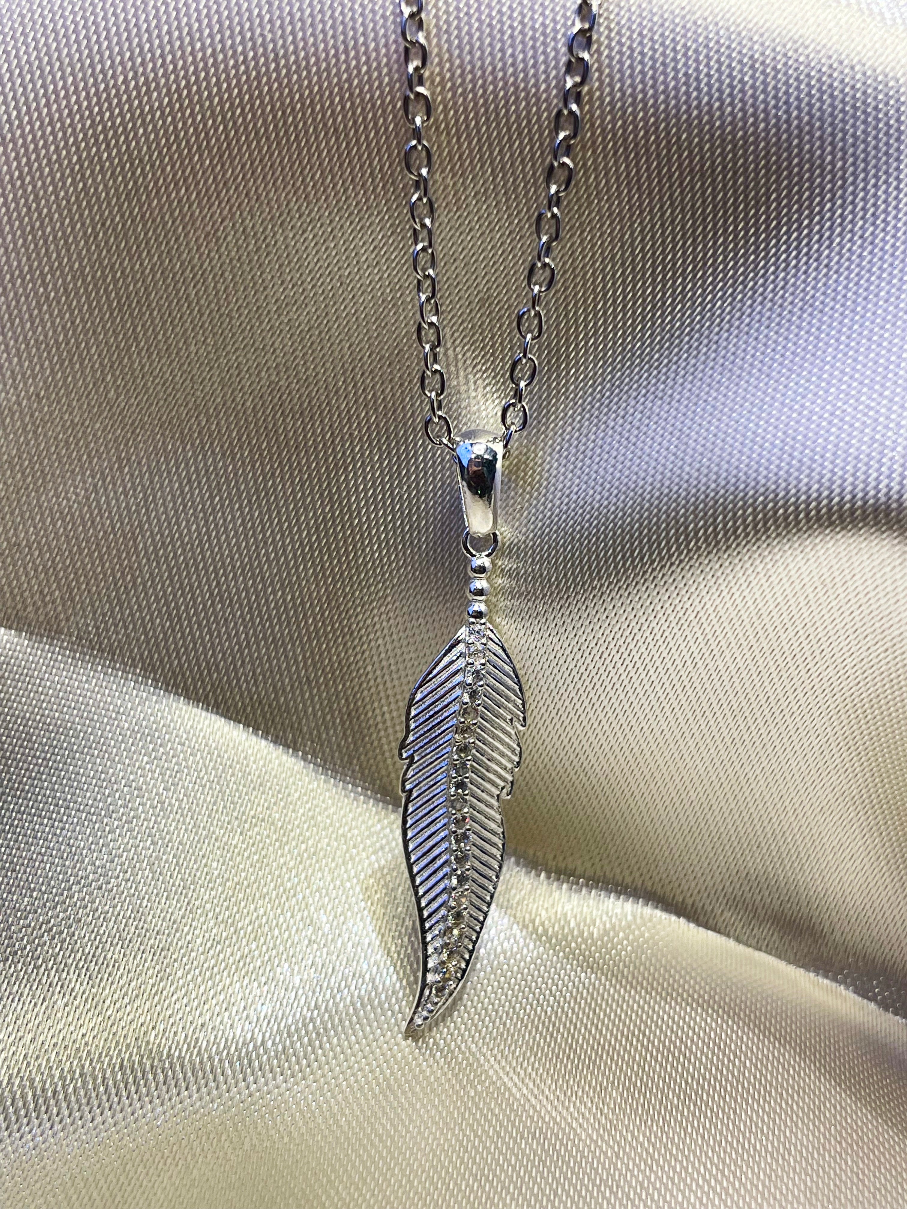 Sterling Silver 925 Leaf Chain