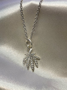 Leaf Sterling Silver 925 Necklace