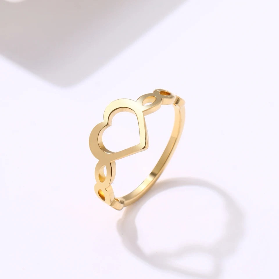 Infinity Love Statement Ring