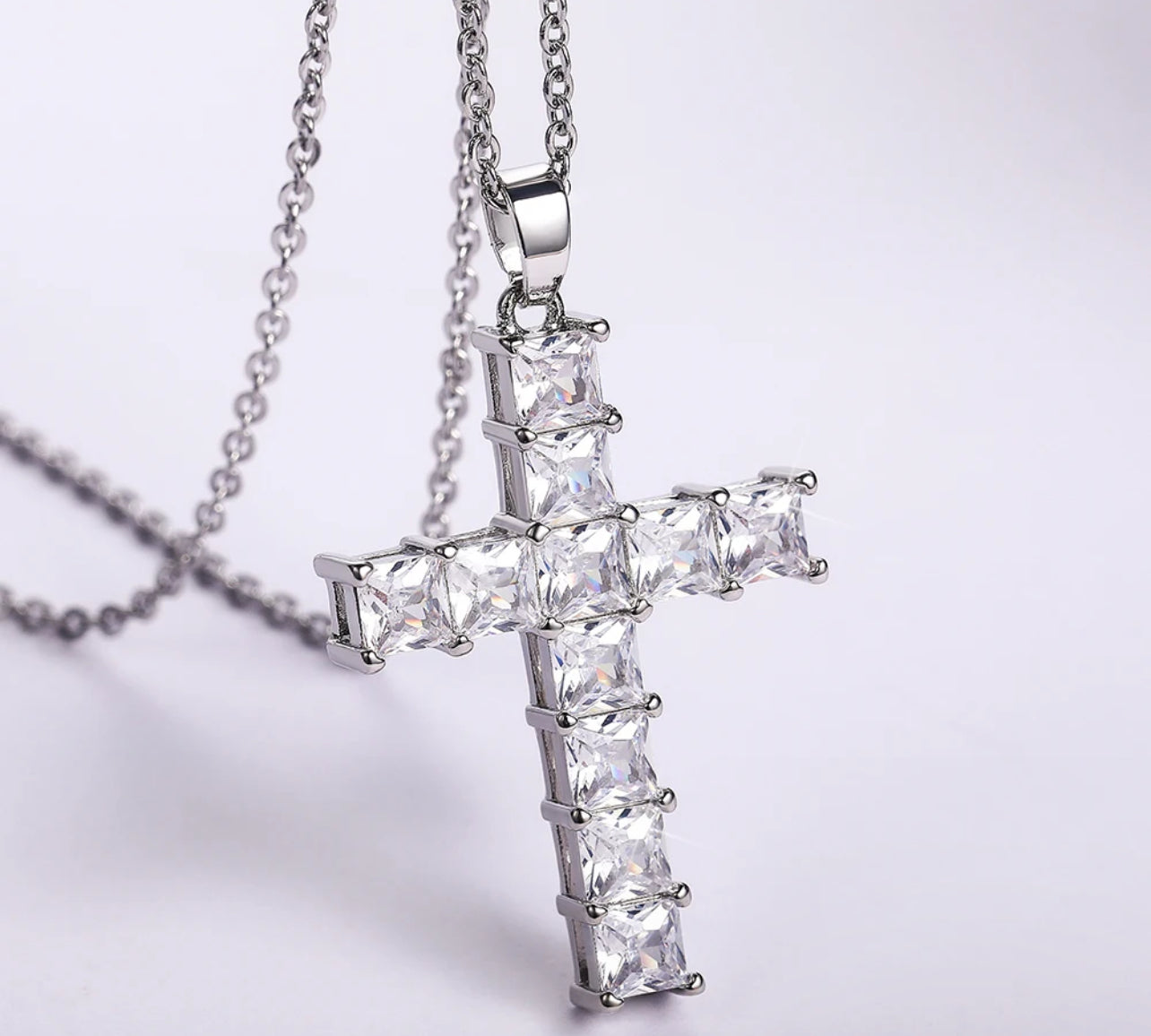 Latin Crucifix  Necklace