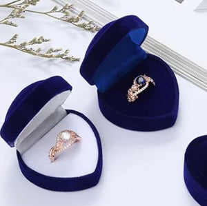 Ring box love blue