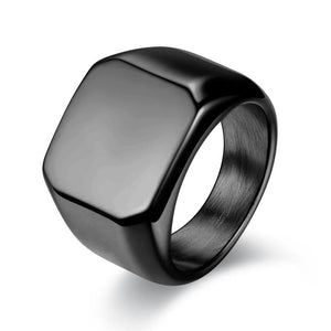 Big Boss Signet Ring -Black