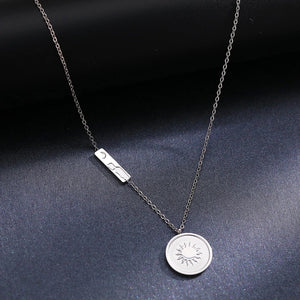 Silent Sun Necklace