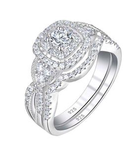 Fine Wine White Sterling Silver 925 Ring