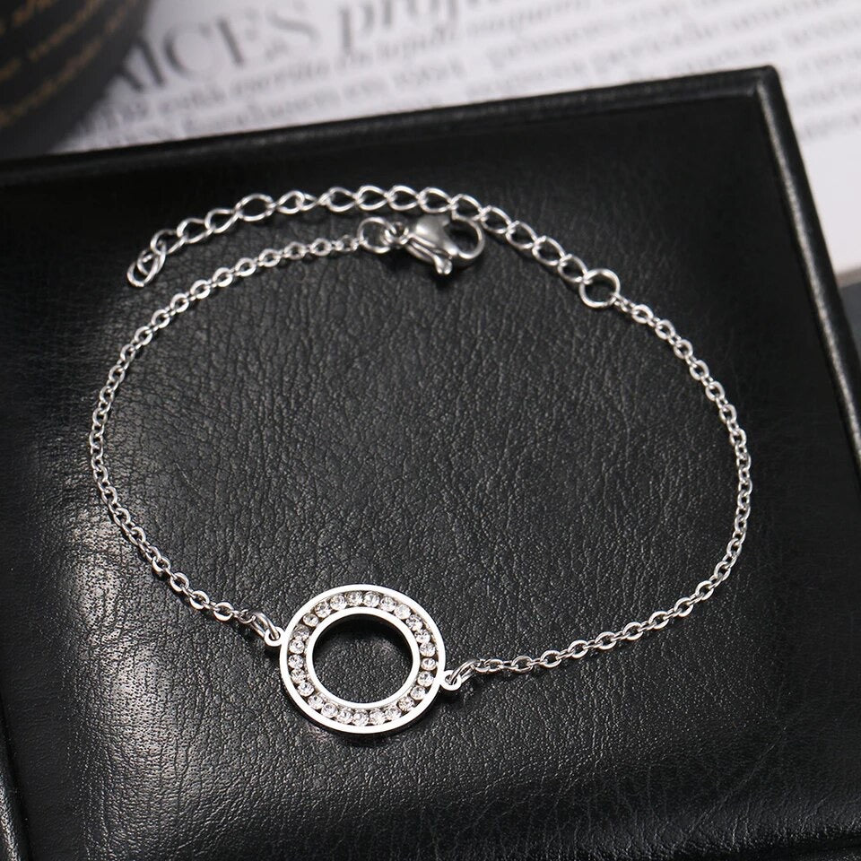 Shinny HallowRing Cute  Bracelet