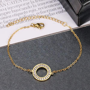 Shinny HallowRing Cute  Bracelet