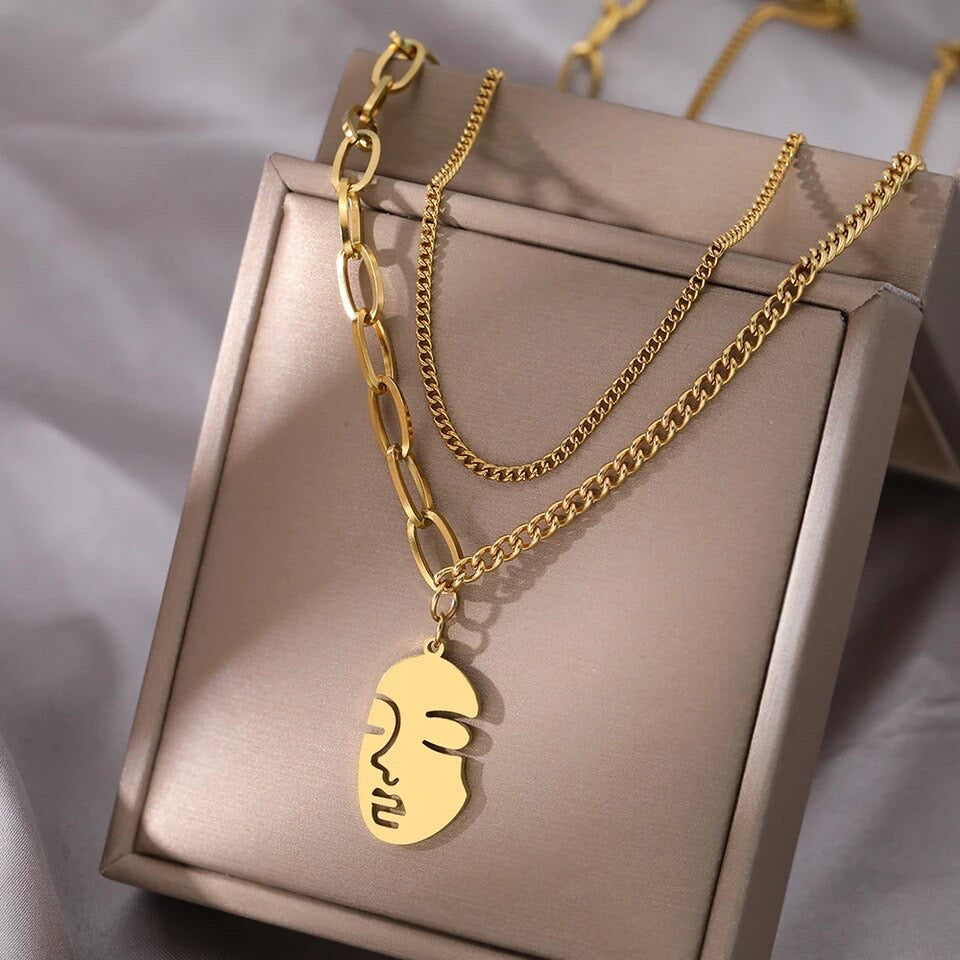 Zola Geometric  Necklace