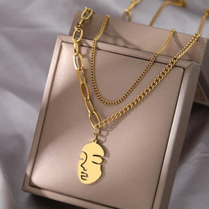 Zola Geometric  Necklace