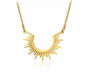 Glowing Sun Necklace